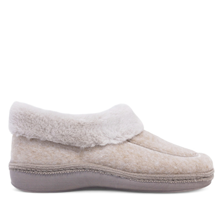 Zapatillas casa Salvi elfo crema - Querol online