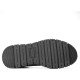 Zapatos sport Imac marrones de piel con paneles en diferentes texturas y trasera en gris - Querol online