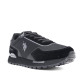 Zapatillas deportivas U.S. POLO ASSN. aron negras con detalles grises y diferentes texturas - Querol online