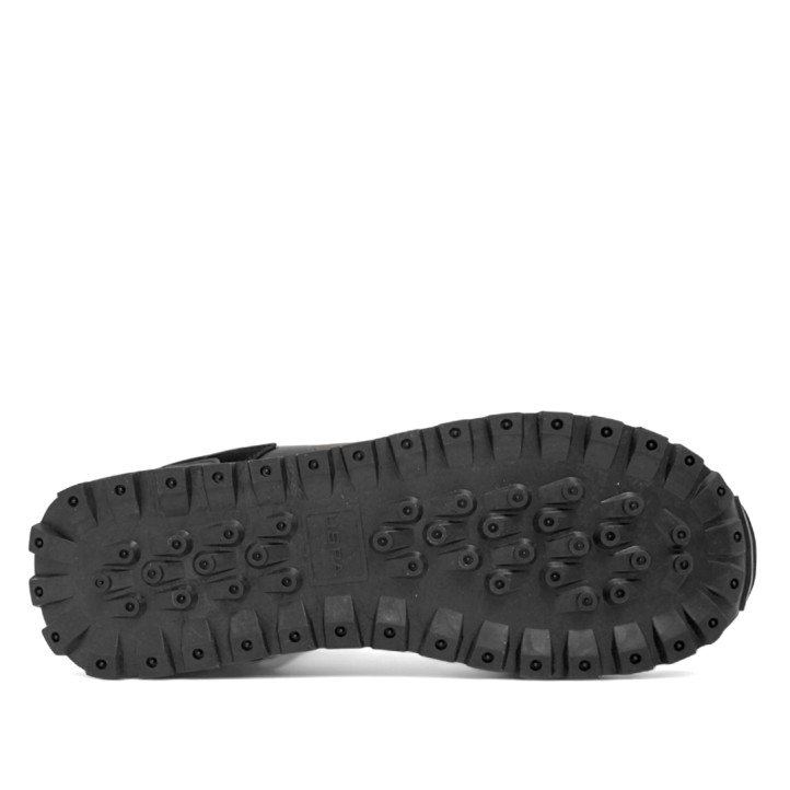 Zapatillas deportivas U.S. POLO ASSN. aron kakis con detalles azules y naranjas y diferentes texturas - Querol online