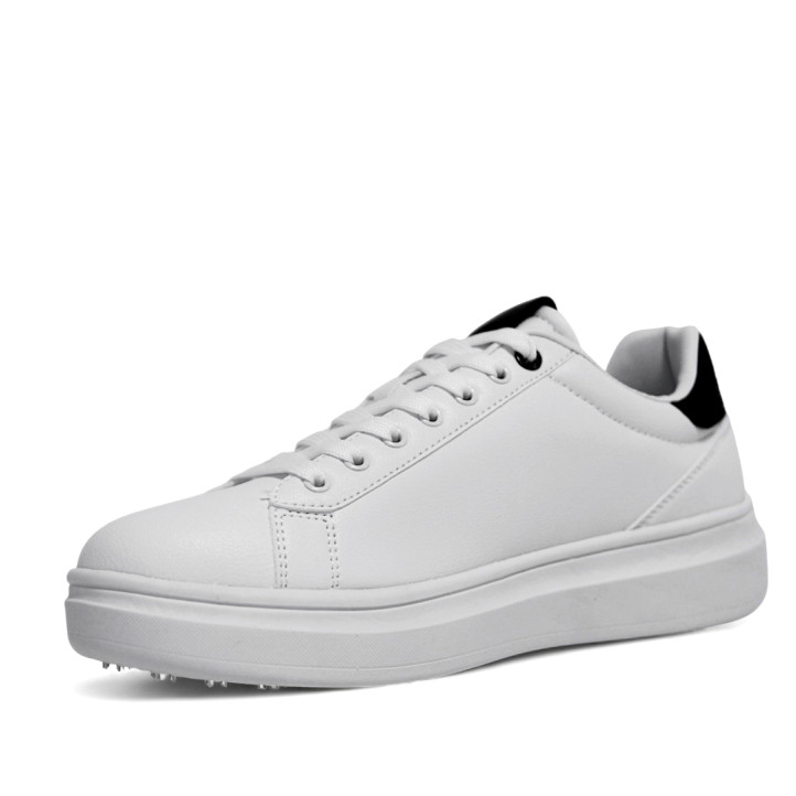 Zapatillas deportivas U.S. POLO ASSN. cody blancas con detalles azules - Querol online