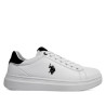 Zapatillas deportivas U.S. POLO ASSN. cody blancas con detalles azules