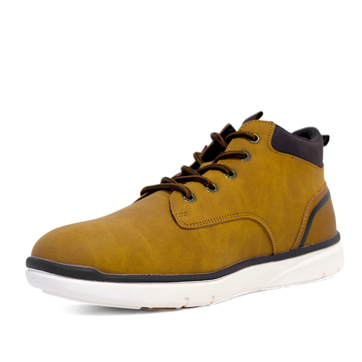 Botines U.S. POLO ASSN. ygor camel con paneles marrones - Querol online