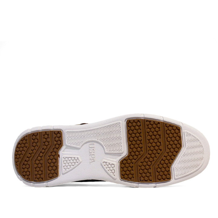 Botines U.S. POLO ASSN. ygor camel con paneles marrones - Querol online