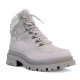 Botines planos U.S. POLO ASSN. alicya beige con cordones redondos - Querol online