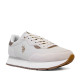 Zapatillas urban U.S. POLO ASSN. kitty beige con detalles bronce - Querol online
