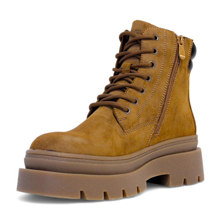 Botines plataforma U.S. POLO ASSN. shona camel con plataforma - Querol online