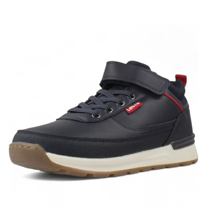 Botines Levi's ascot fresh negros con velcro y cordón - Querol online