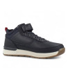Botines Levi's ascot fresh negros con velcro y cordón