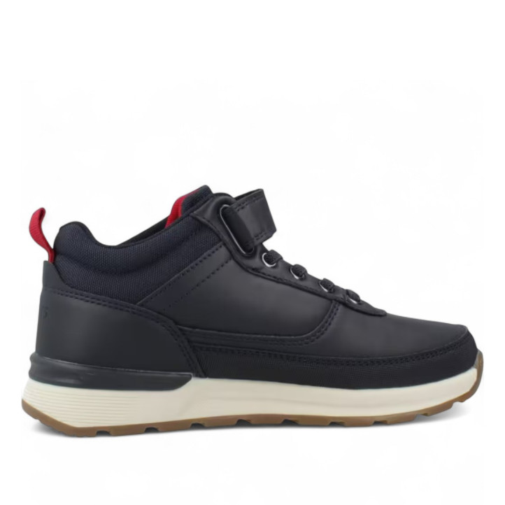 Botines Levi's ascot fresh negros con velcro y cordón - Querol online