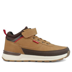 Botines Levi's ascot fresh marrones con velcro y cordón - Querol online