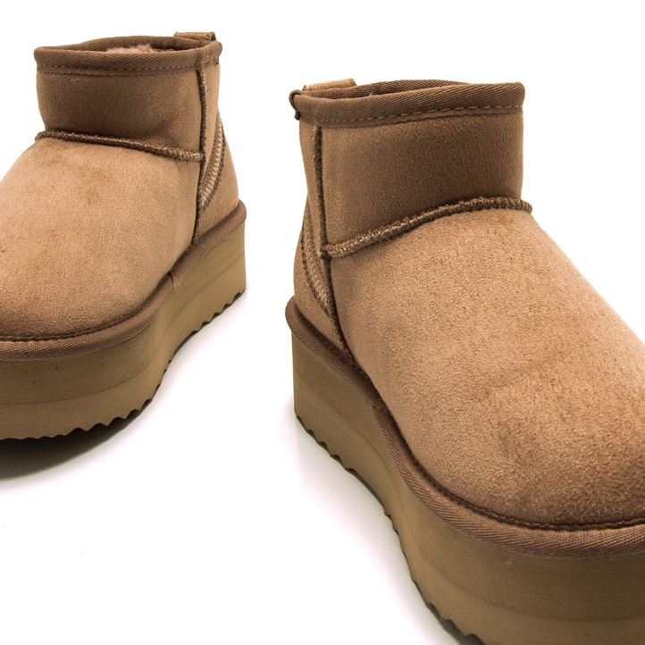 BOTINES DE MUJER MUSTANG NIVIA MARRON 59733 61452 - Querol online