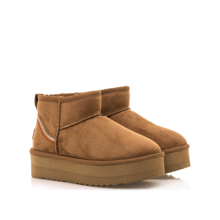 BOTINES DE MUJER MUSTANG NIVIA MARRON 59733 61453 - Querol online