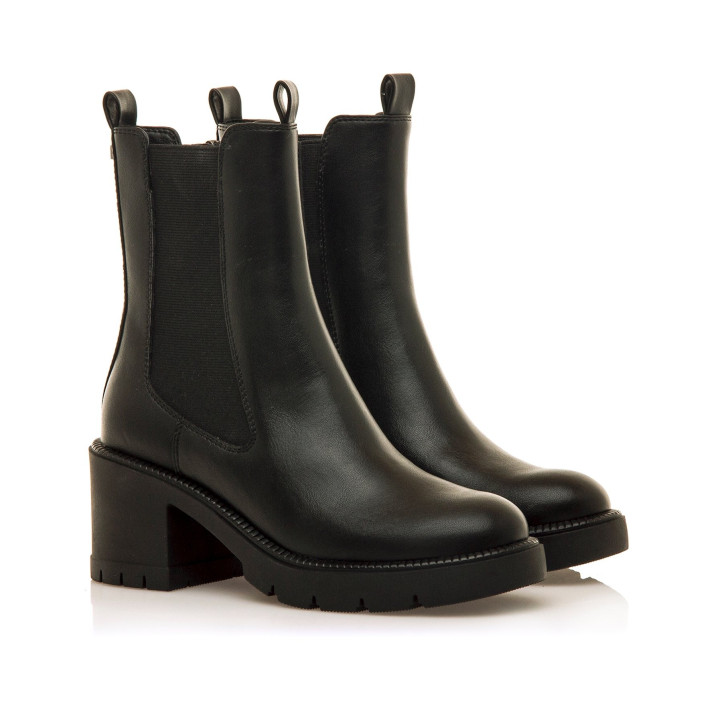 BOTINES DE MUJER MUSTANG PRAGA NEGRO 55343 61014 - Querol online