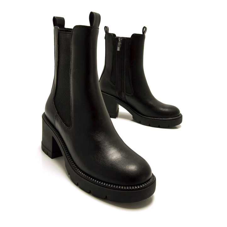 BOTINES DE MUJER MUSTANG PRAGA NEGRO 55343 61014 - Querol online