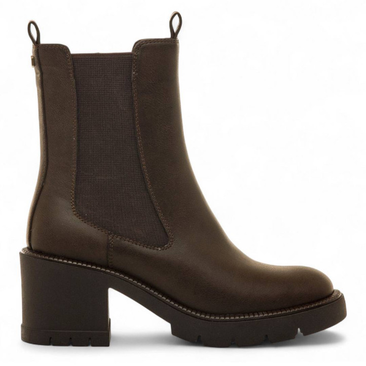 BOTINES DE MUJER MUSTANG PRAGA MARRON 55343 61013 - Querol online