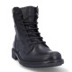 Botins Kangaroos negres amb cordons i cremallera interior i exterior waterproof - Querol online