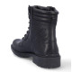 Botins Kangaroos negres amb cordons i cremallera interior i exterior waterproof - Querol online