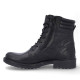 Botins Kangaroos negres amb cordons i cremallera interior i exterior waterproof - Querol online