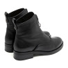 BOTINES DE PIEL NEGROS CON CREMALLERA CENTRAL BEATRIZ PORRONET