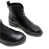BOTINES DE PIEL NEGROS CON CREMALLERA CENTRAL BEATRIZ PORRONET