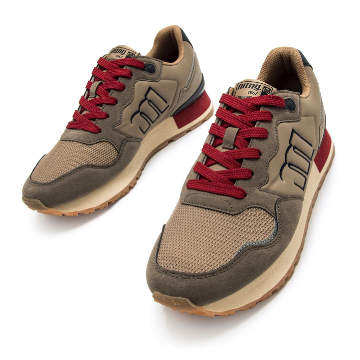 DEPORTIVAS DE HOMBRE MUSTANG JOGGO-EVO BEIGE 84427 61060 - Querol online