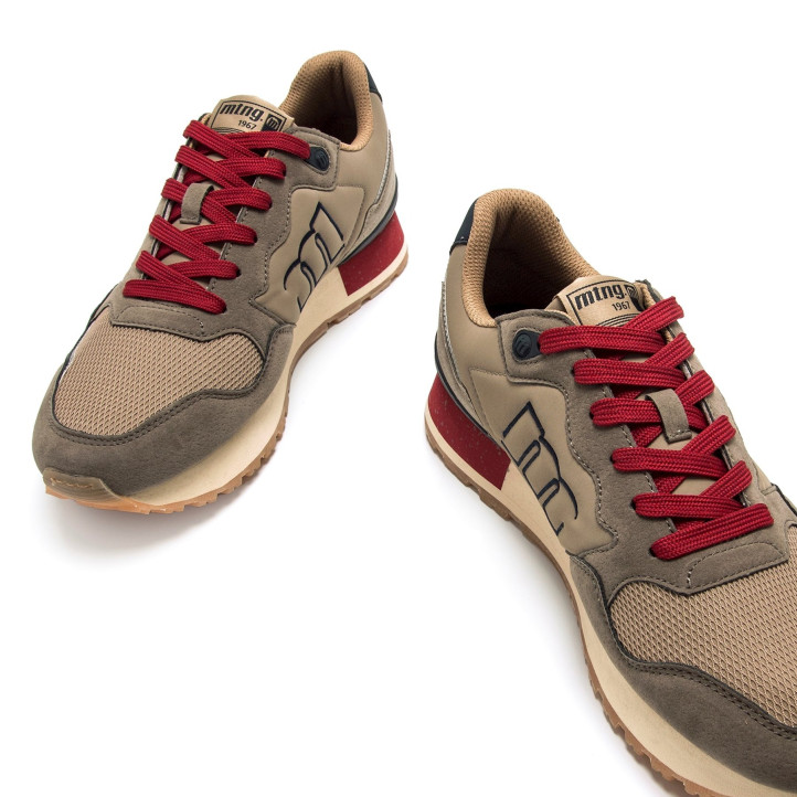 DEPORTIVAS DE HOMBRE MUSTANG JOGGO-EVO BEIGE 84427 61060 - Querol online