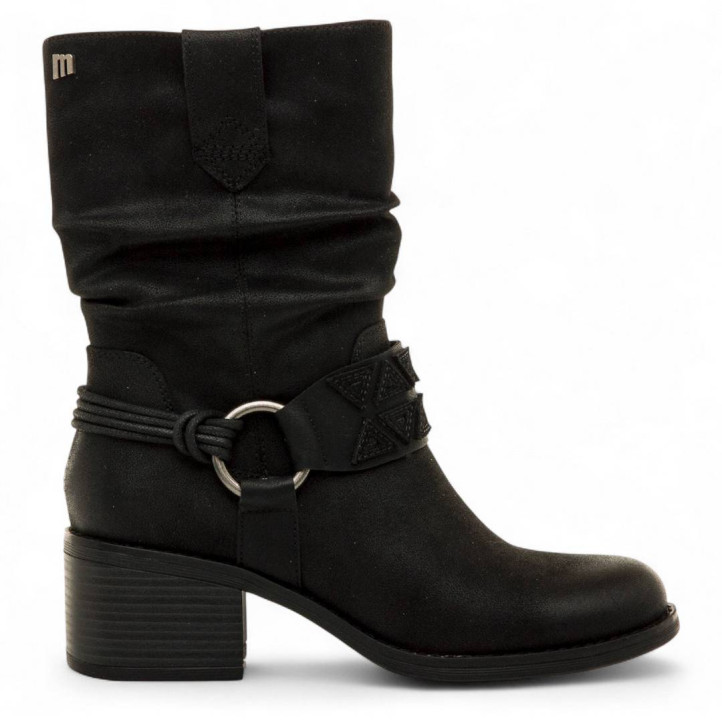 BOTINES DE MUJER MUSTANG PERSEA H NEGRO 54666 61398 - Querol online