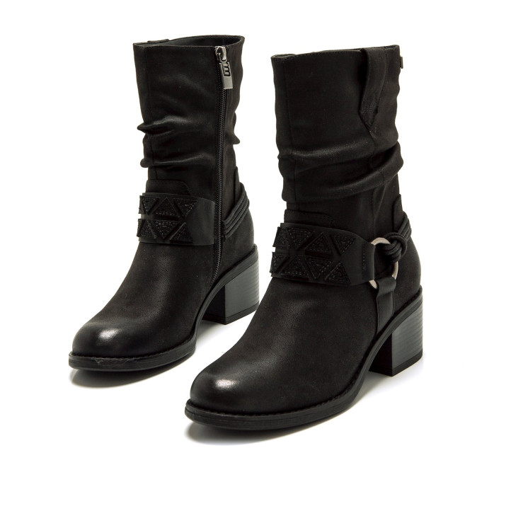 BOTINES DE MUJER MUSTANG PERSEA H NEGRO 54666 61398 - Querol online
