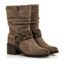 BOTINES DE MUJER MUSTANG PERSEA H MARRON 54666 61399