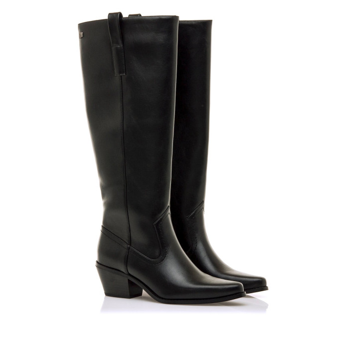 BOTAS DE MUJER MUSTANG TEXAS NEGRO 55464 61429 - Querol online