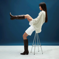 BOTAS DE MUJER MUSTANG TEXAS MARRON 55464 61430 - Querol online