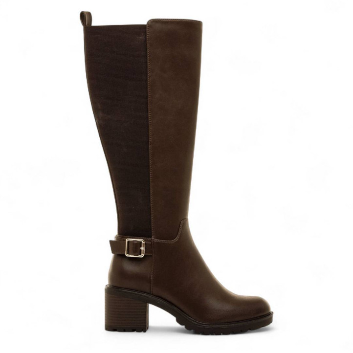 BOTAS DE MUJER MUSTANG MAYO MARRON 55166 61412 - Querol online