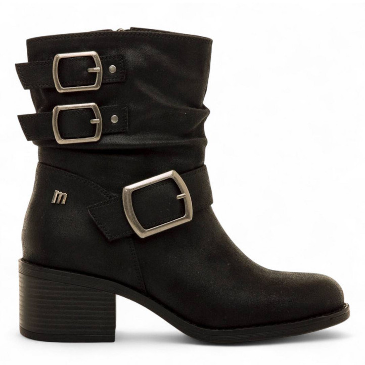 BOTINES DE MUJER MUSTANG PERSEA H NEGRO 54664 61590 - Querol online
