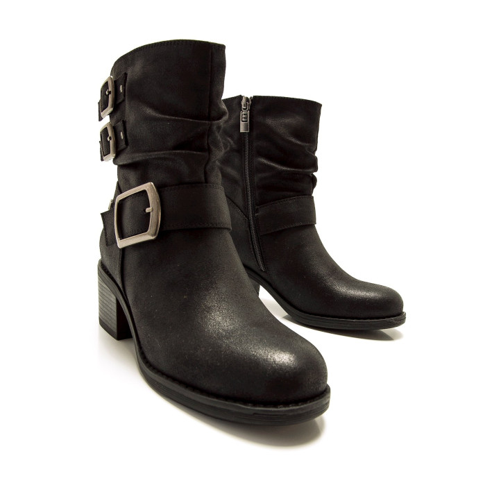 BOTINES DE MUJER MUSTANG PERSEA H NEGRO 54664 61590 - Querol online