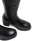 BOTAS DE PIEL CON CREMALLERA NEGRO MAR PORRONET - Querol online
