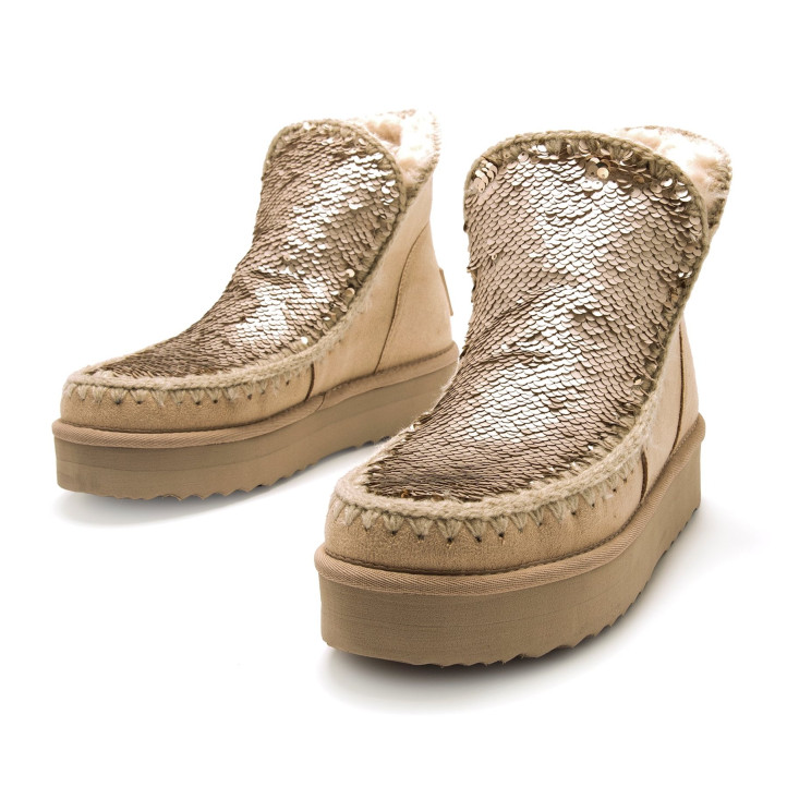 BOTINES DE MUJER MARIAMARE 63559 BEIGE 63559 61467 - Querol online