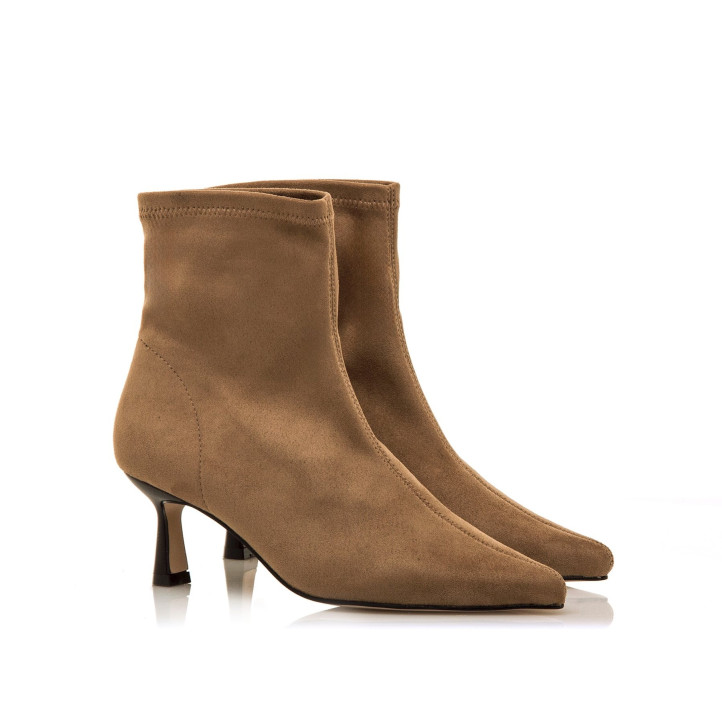 BOTINES DE MUJER MUSTANG NINETTE BEIGE 59671 61021 - Querol online