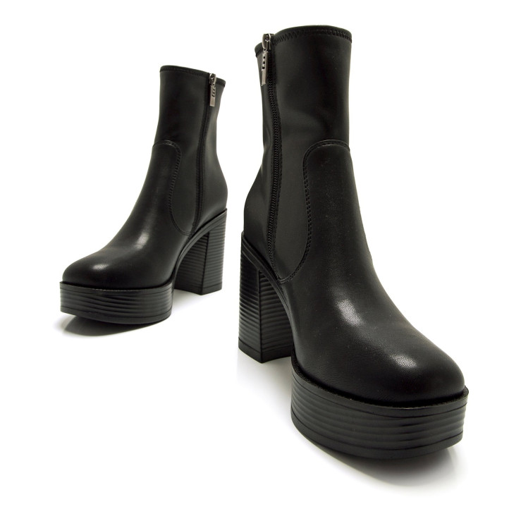 BOTINES DE MUJER MUSTANG NEW 67 NEGRO 50531 60981 - Querol online