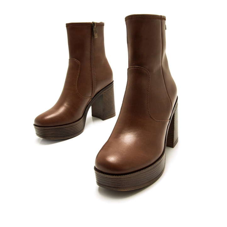 BOTINES DE MUJER MUSTANG NEW 67 MARRON 50531 61392 - Querol online