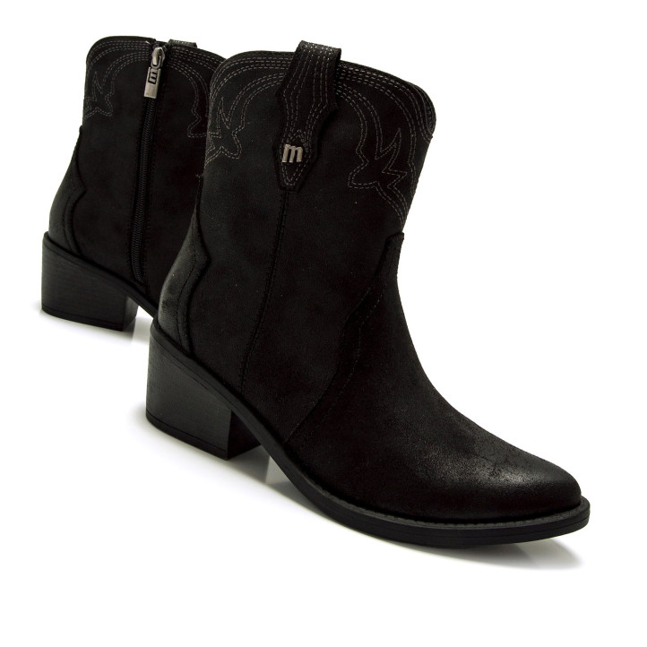 BOTINES DE MUJER MUSTANG TANUBIS NEGRO 54910 61405 - Querol online