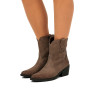 BOTINES DE MUJER MUSTANG TANUBIS MARRON 54910 61406