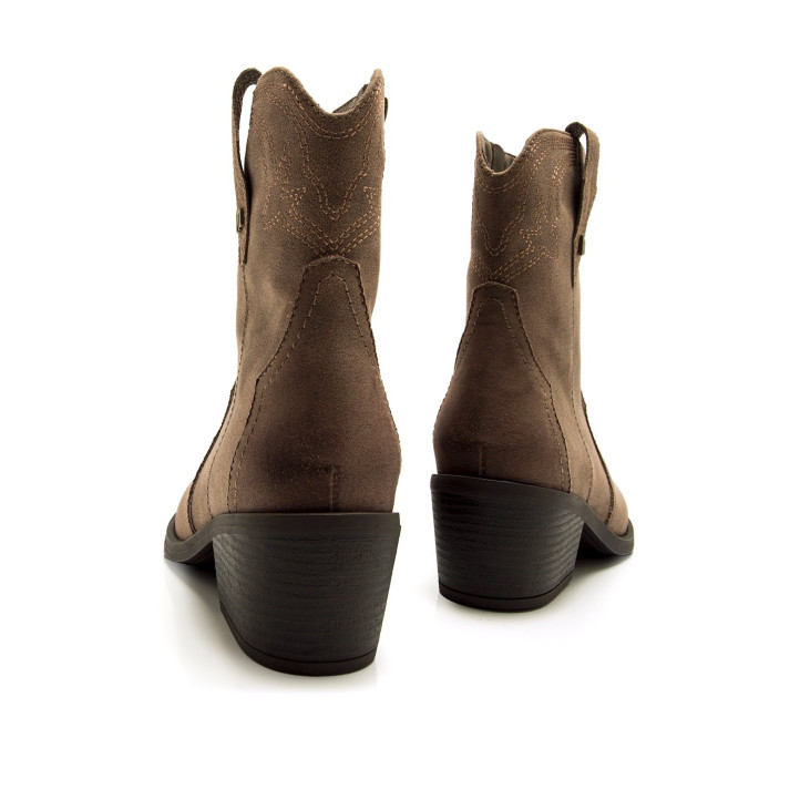 BOTINES DE MUJER MUSTANG TANUBIS MARRON 54910 61406 - Querol online