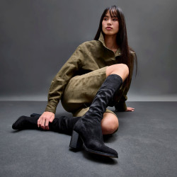 BOTAS DE MUJER MUSTANG ROSE NEGRO 55440 61425 - Querol online