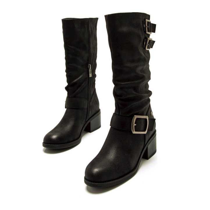 BOTAS DE MUJER MUSTANG PERSEA H NEGRO 54663 61589 - Querol online