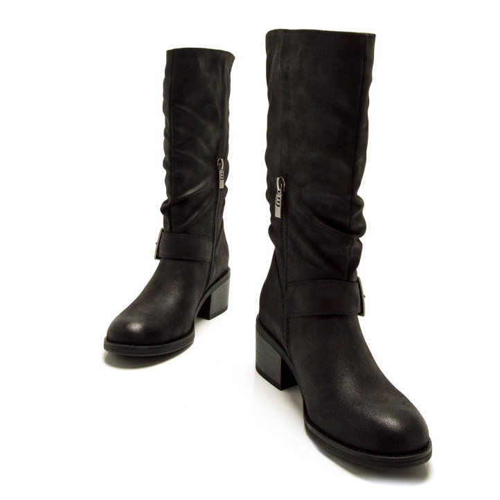 BOTAS DE MUJER MUSTANG PERSEA H NEGRO 54663 61589 - Querol online
