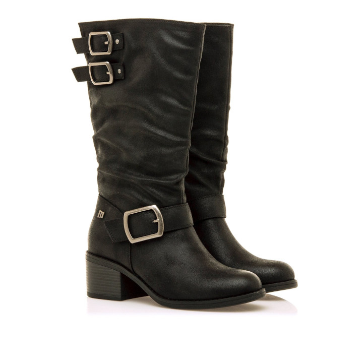 BOTAS DE MUJER MUSTANG PERSEA H NEGRO 54663 61589 - Querol online