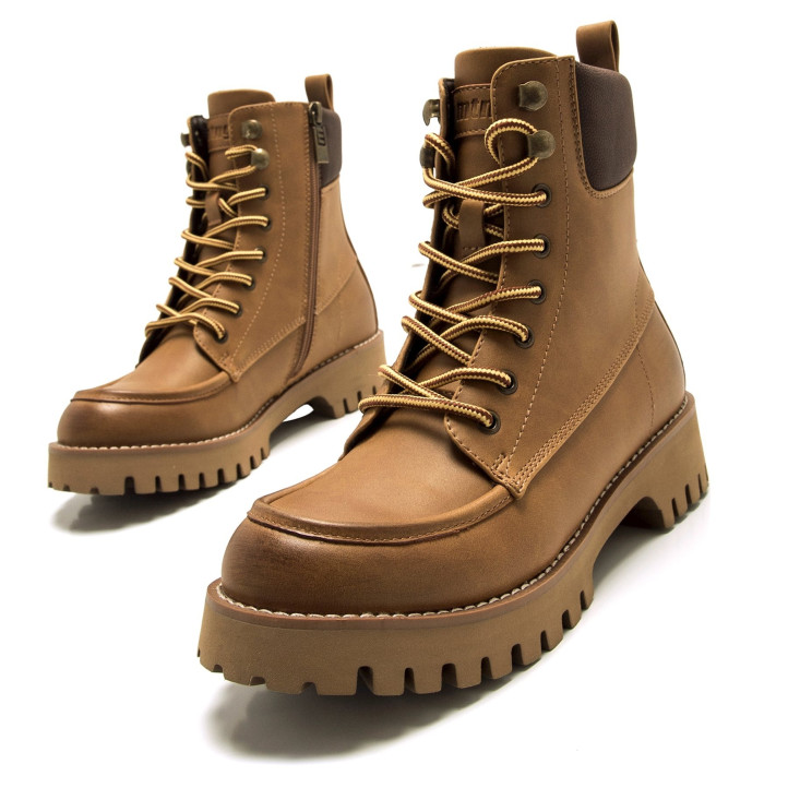 BOTINES DE MUJER MUSTANG LENOX MARRON 53241 60987 - Querol online