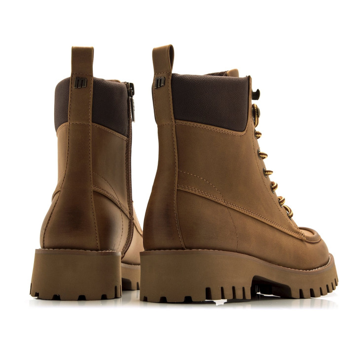 BOTINES DE MUJER MUSTANG LENOX MARRON 53241 60987 - Querol online