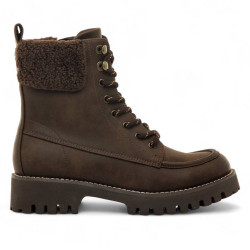 BOTINES DE MUJER MUSTANG LENOX MARRON 53241 60986 - Querol online